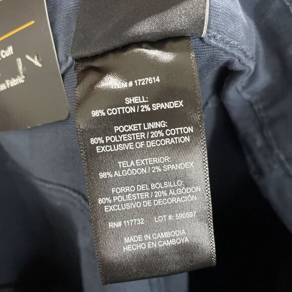 NEW Colorado Clothing Mens 32x3 Canvas Work Pants Blue Durable Stretch Fabric - Picture 5 of 9